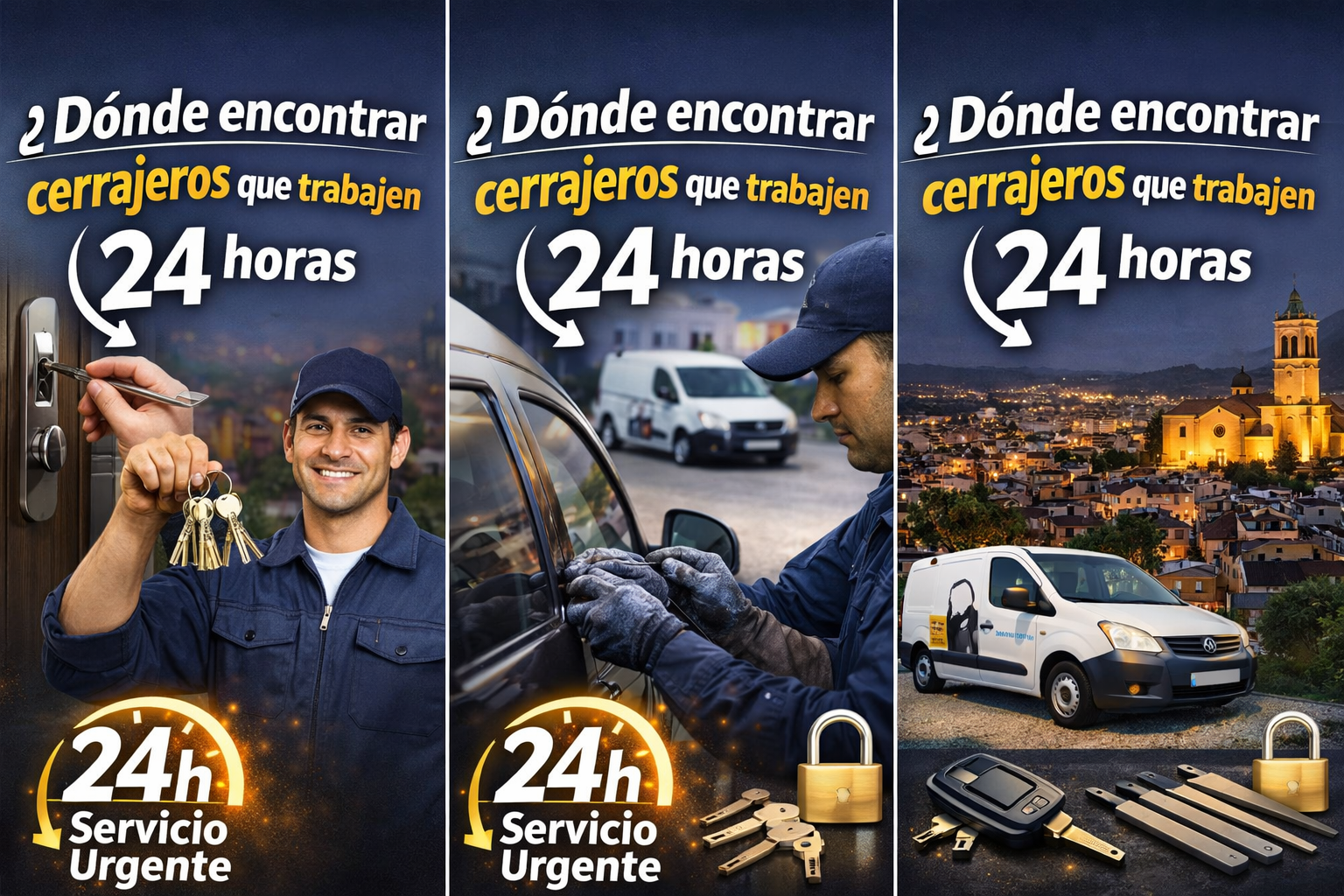 Donde encontrar cerrajeros que trabajen 24 horas - &iquest;D&oacute;nde encontrar cerrajeros que trabajen 24 horas en Sant Feliu de Llobregat?